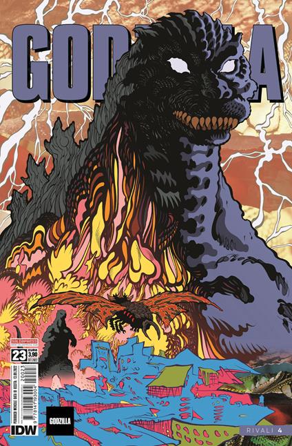 Godzilla #23 Rivali 4 - Jason Ciaramella,Tracy Marsh,Eric Powell - copertina