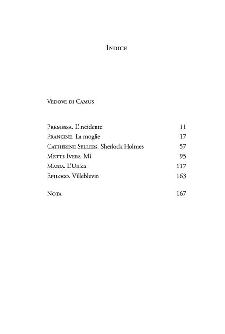 Vedove di Camus - Elena Rui - 7
