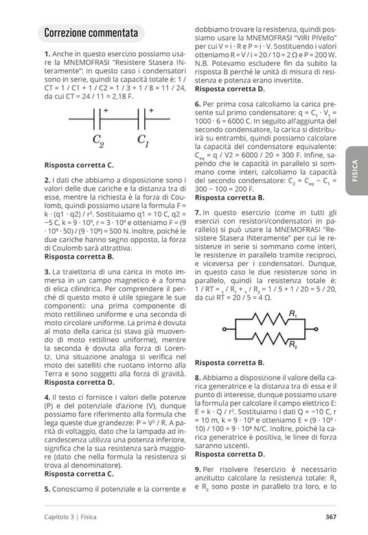 Testbusters. Semestre filtro Medicina 2025/2026. Eserciziario commentato. Preparazione per gli esami di chimica e propedeutica biochimica, biologia e fisica. Con simulatore Testbusters - 4