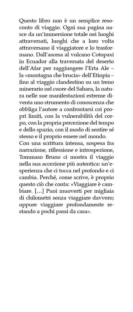 Non fingere di essere arrivato. Tre viaggi - Bruno Tommaso - 3