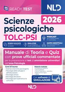 Libro Scienze psicologiche TOLC-PSI. Manuale di teoria e quiz per la preparazione ai test di ammissione universitari. Nuova ediz. Con espansione online 