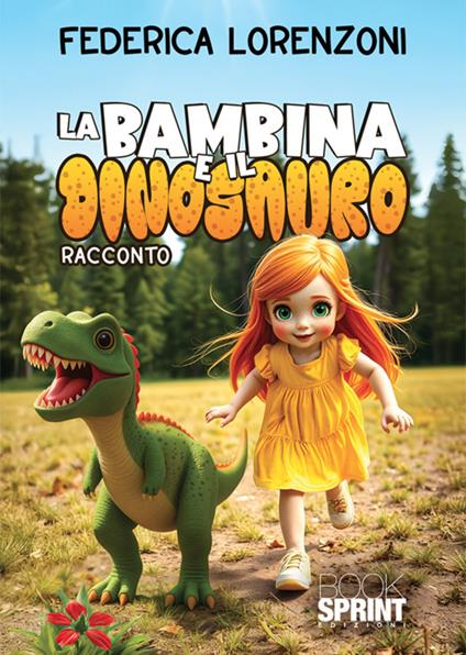 La bambina e il dinosauro - Federica Lorenzoni - copertina