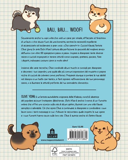 Cuccioli Kawaii. Oltre 100 tecniche per disegnare adorabili cagnolini. Ediz. illustrata - Olive Yong - 7