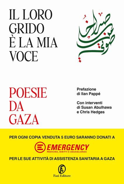 Il loro grido è la mia voce. Poesie da Gaza - copertina