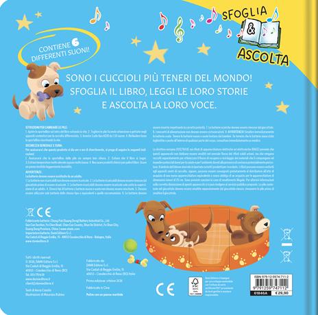 Cuccioli. Sfoglia e ascolta. Ediz. a colori - Anna Casalis - 2