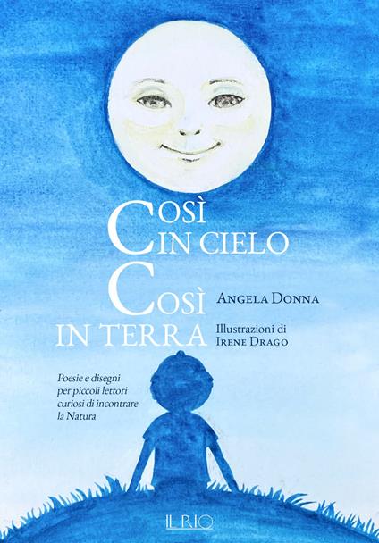 Così in cielo così in terra. Poesie e disegni per piccoli lettori curiosi di incontrare la natura. Ediz. a colori - Angela Donna - copertina
