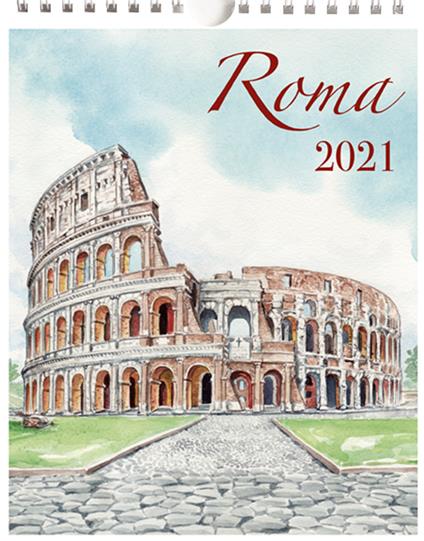 Calendario 2027 CME Colosseo - Acquerello - copertina