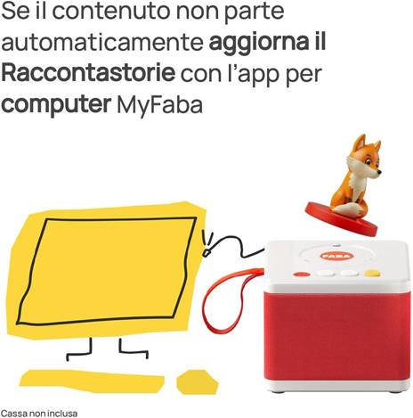 FABA personaggio sonoro - Codarossa Diventa Grande, Gioco Educativo - 2