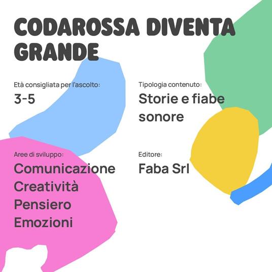 FABA personaggio sonoro - Codarossa Diventa Grande, Gioco Educativo - 5