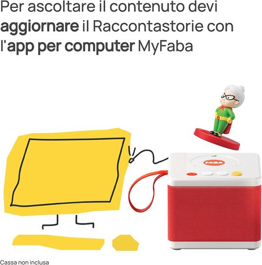 Faba personaggio sonoro. Super nonna e i super buffi - 2