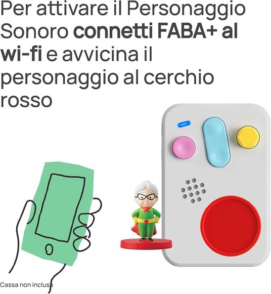 Faba personaggio sonoro. Super nonna e i super buffi - 3