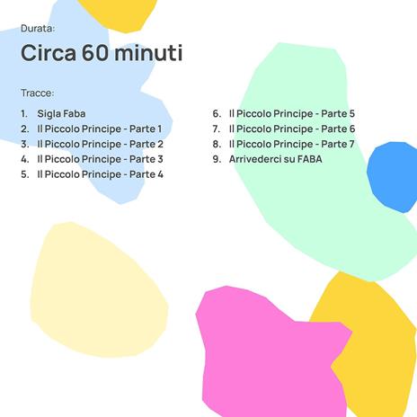 Faba personaggio sonoro. Il Piccolo Principe - 5
