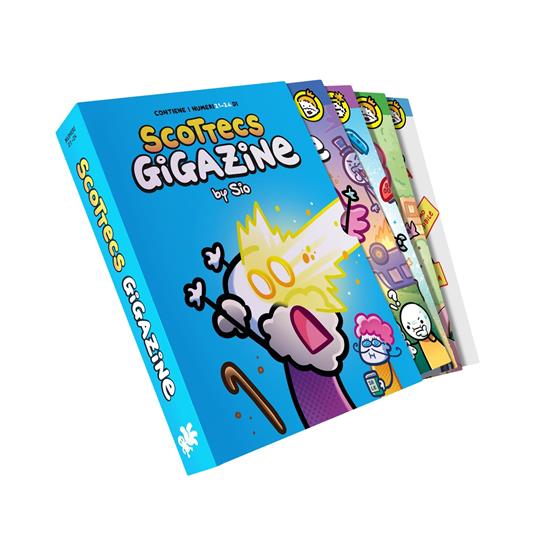 Scottecs Gigazine. Cofanetto 6. Vol. 21-24 - Sio - 3