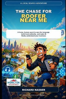 The Chase for "Roofer Near Me": A Funny, Human Quest to Own the Language, Build Local Authority, and Make AI Finally Understand Your Business - Richard Nasser - cover