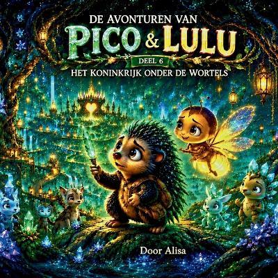 De Avonturen van Pico & Lulu - Deel 6: Het Koninkrijk onder de Wortels: Een magisch avontuur over vriendschap, moed en de hoop die in ieder van ons schuilt - Alisa - cover