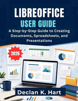 Libreoffice User Guide: A Step-by-Step Guide to Creating Documents, Spreadsheets, and Presentations - Declan K Hart - cover