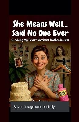 She means well said no one ever "surviving my covert narcissistic mother n law - Clara Prater,Clara - cover