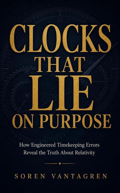 Clocks That Lie on Purpose: How Engineered Timekeeping Errors Reveal the Truth About Relativity