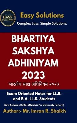 Bhartiya Sakshya Adhiniyam 2023 - Mr Imran R Shaikh - cover