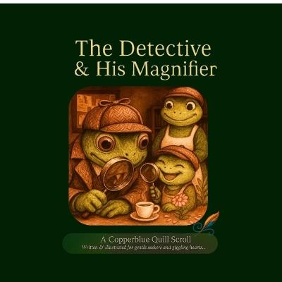 The Detective and His Magnifier: A Cozy Mystery Scroll of Curiosity and Courage - Copperblue Quill - cover