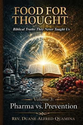 Food For Thought: Biblical Truths They Never Taught Us - Volume 3: Pharma vs. Prevention: Biblical Truths They Never Taught Us Pharma vs. Prevention - Duane A Quamina - cover